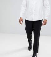 Thumbnail for your product : ASOS DESIGN PLUS Slim Tuxedo Suit Pants In Black