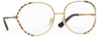 Gucci Specialized fit round optical frame