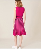Thumbnail for your product : Monsoon Mimi Rib Stripe Dress Pink