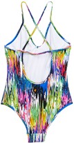 Thumbnail for your product : Milly Minis Cross-Back One Piece Swimsuit (Big Girls)