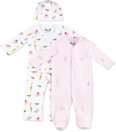 Thumbnail for your product : Margery Ellen Zoo-Print PJs & Footie Gift Set, 0-9 Months