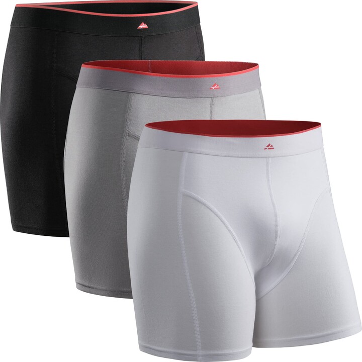 DANISH ENDURANCE Bamboo Trunks Underwear for Men 3 Pack - ShopStyle Boxers