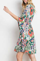 Thumbnail for your product : Easel Coral Kimono Dress