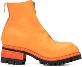 Thumbnail for your product : Guidi Front-Zipped Ankle Boots