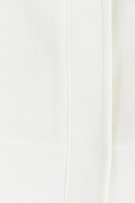 Roland Mouret Textured Cotton Peplum Jacket