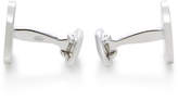 Thumbnail for your product : Jan Leslie Round Onyx Screw Sterling Silver Cufflinks