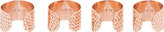 Thumbnail for your product : Maison Martin Margiela 7812 Maison Martin Margiela Rose Gold Multi Finger Ring Set