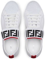 Thumbnail for your product : Fendi reversible FF motif tongue sneakers
