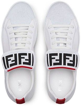 Fendi reversible FF motif tongue sneakers