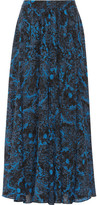 Thumbnail for your product : Paul & Joe Svetana printed silk-georgette maxi skirt