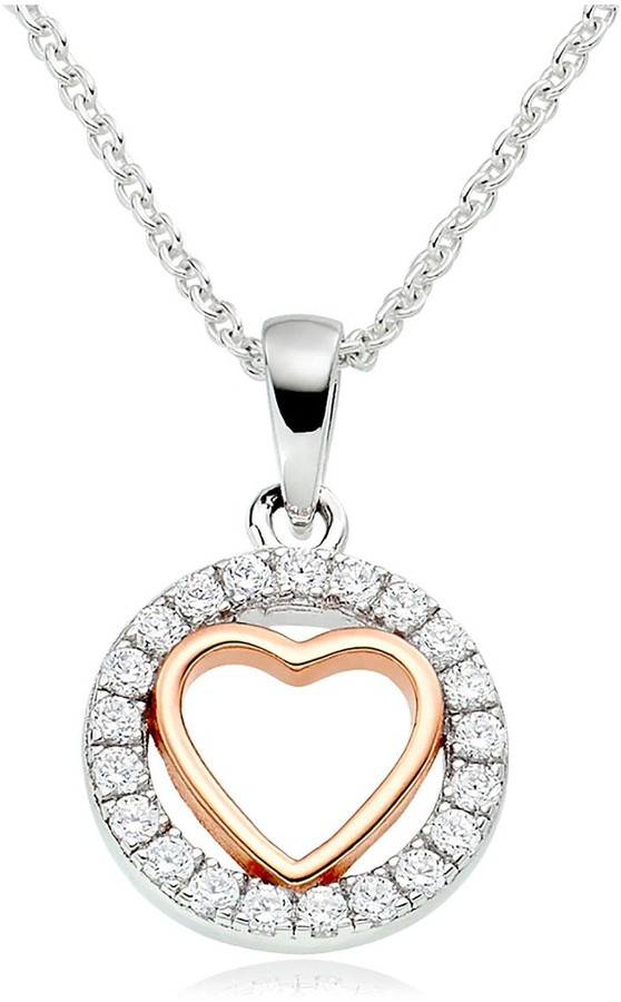 Cubic Zirconia Beaverbrooks Pearl Necklace Beaverbrooks Silver And