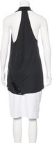 Thumbnail for your product : Haute Hippie Bead-Embellishments Draped Top