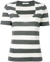 Max Mara - striped knit T-shirt - 