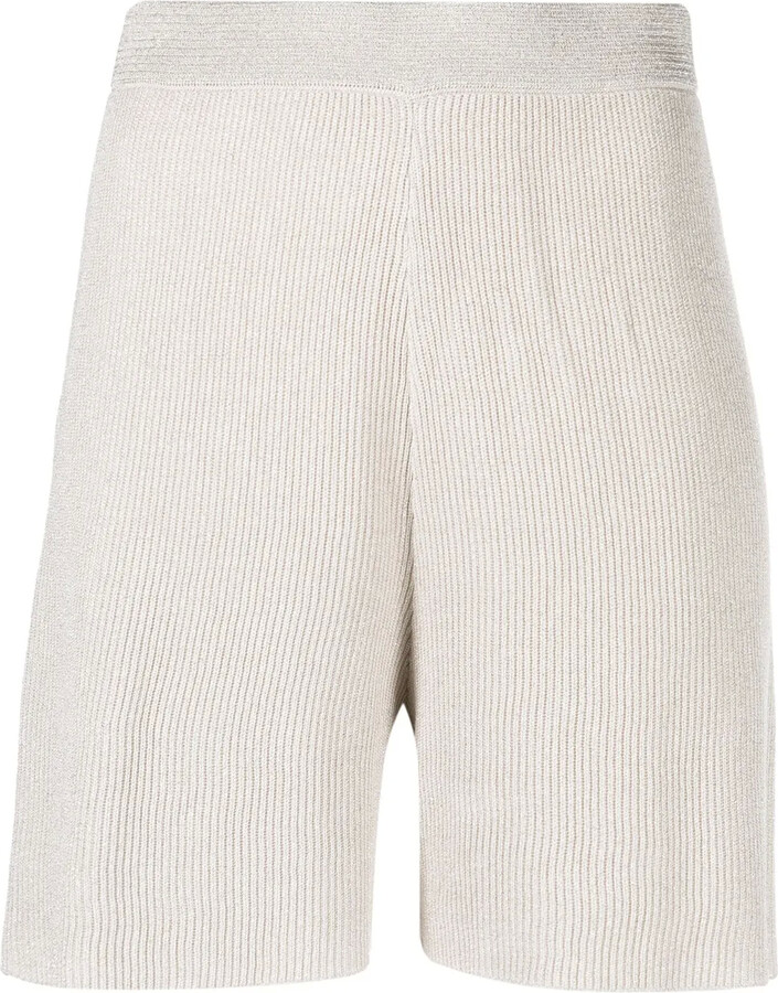 Fabiana Filippi High-Waisted Knitted Shorts