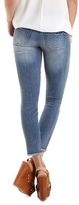 Thumbnail for your product : Charlotte Russe Refuge ""Skinny"" Cut-Off Cropped Jeans