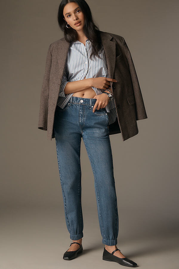 Miramar Fleece High-Rise Jogger Jeans