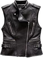 Thumbnail for your product : Victoria's Secret Leather Moto Vest