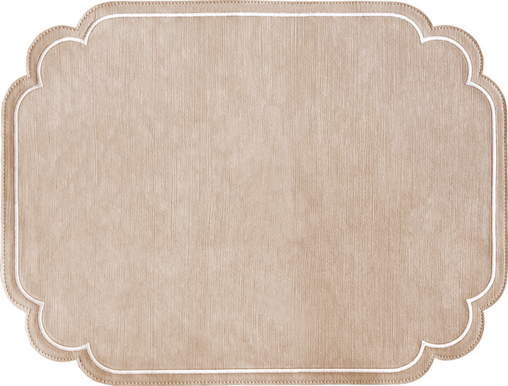Twig New York Lane - Set Of Two Placemats - Pink Beige