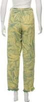 Thumbnail for your product : Leroy Veronique Straight-Leg Tie-Dye Pants w/ Tags