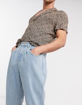 Thumbnail for your product : Reclaimed Vintage inspired The '83 unisex relaxed jean in light wash blue