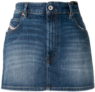 diesel denim skirts uk