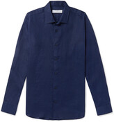 Thumbnail for your product : Kingsman + Orlebar Brown Giles Slim-Fit Linen Shirt