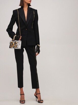 Dolce & Gabbana Tailored Wool Blend Jacket