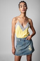 Thumbnail for your product : Zadig & Voltaire Christy Silk Camisole