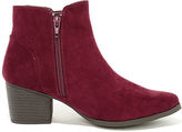 Thumbnail for your product : Qupid Dorothy Black Suede Ankle Booties