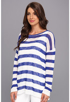 Thumbnail for your product : NYDJ Layered Stripe Sweater w/ Tank