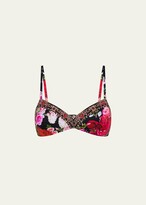 Thumbnail for your product : Camilla Reservation for Love Paneled Bikini Top