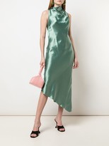 Thumbnail for your product : Nomia Metallic Sheen Asymmetric Dress