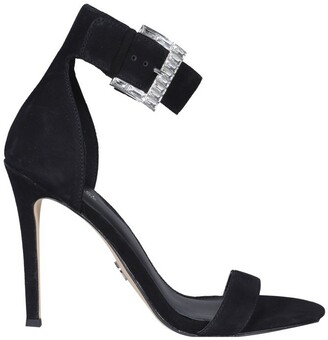 michael kors black and white sandals