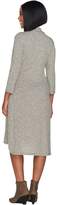 Thumbnail for your product : Halston H By H by Regular Rib Knit Button Front Dress with Tie