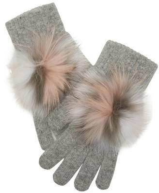 Yves Salomon Gloves with fur