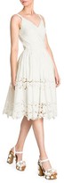 Thumbnail for your product : Dolce & Gabbana Poplin Lace Tiered A-Line Dress