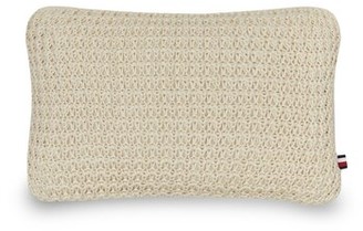Tommy Hilfiger Macrame Cotton Indoor / Outdoor 12" Lumbar Pillow
