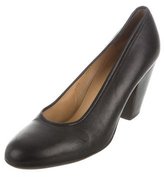 Thumbnail for your product : Walter Steiger Leather Round-Toe Pumps