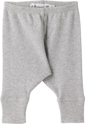 Bonpoint Kids Gray Pebio Long Sleeve T-Shirt & Leggings