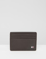 Thumbnail for your product : Tommy Hilfiger Eton leather cardholder in brown