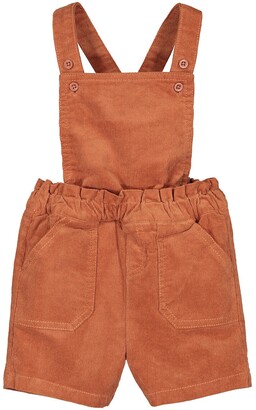 La Redoute Collections Corduroy Short Dungarees, 3 Months-4 Years