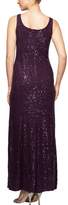 Thumbnail for your product : Alex Evenings Sequin Lace Long Dress with Jacket