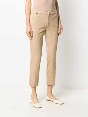Lauren Ralph Lauren Slim-Fit Cropped Trousers