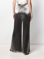 Thumbnail for your product : Alberta Ferretti Wide-Fit Pleated Trousers