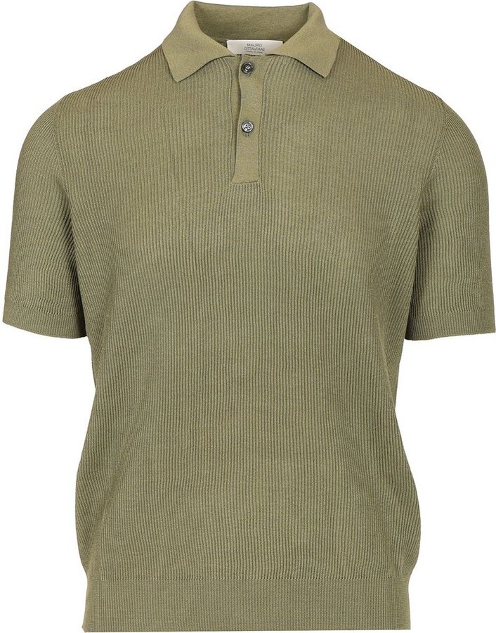 Mauro Ottaviani Textured Polo Shirt