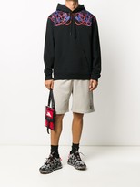 Thumbnail for your product : Marcelo Burlon County of Milan Logo Print Track Shorts