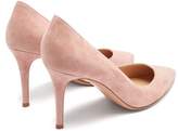 Thumbnail for your product : Gianvito Rossi Gianvito 85 Point-toe Suede Pumps - Womens - Light Pink