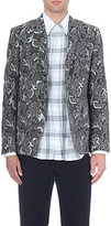 Thumbnail for your product : Thom Browne Leaf-print blazer
