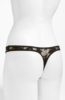 Thumbnail for your product : Calvin Klein 'Etched' Lace Thong