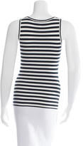 Thumbnail for your product : Junya Watanabe Striped Sleeveless Top